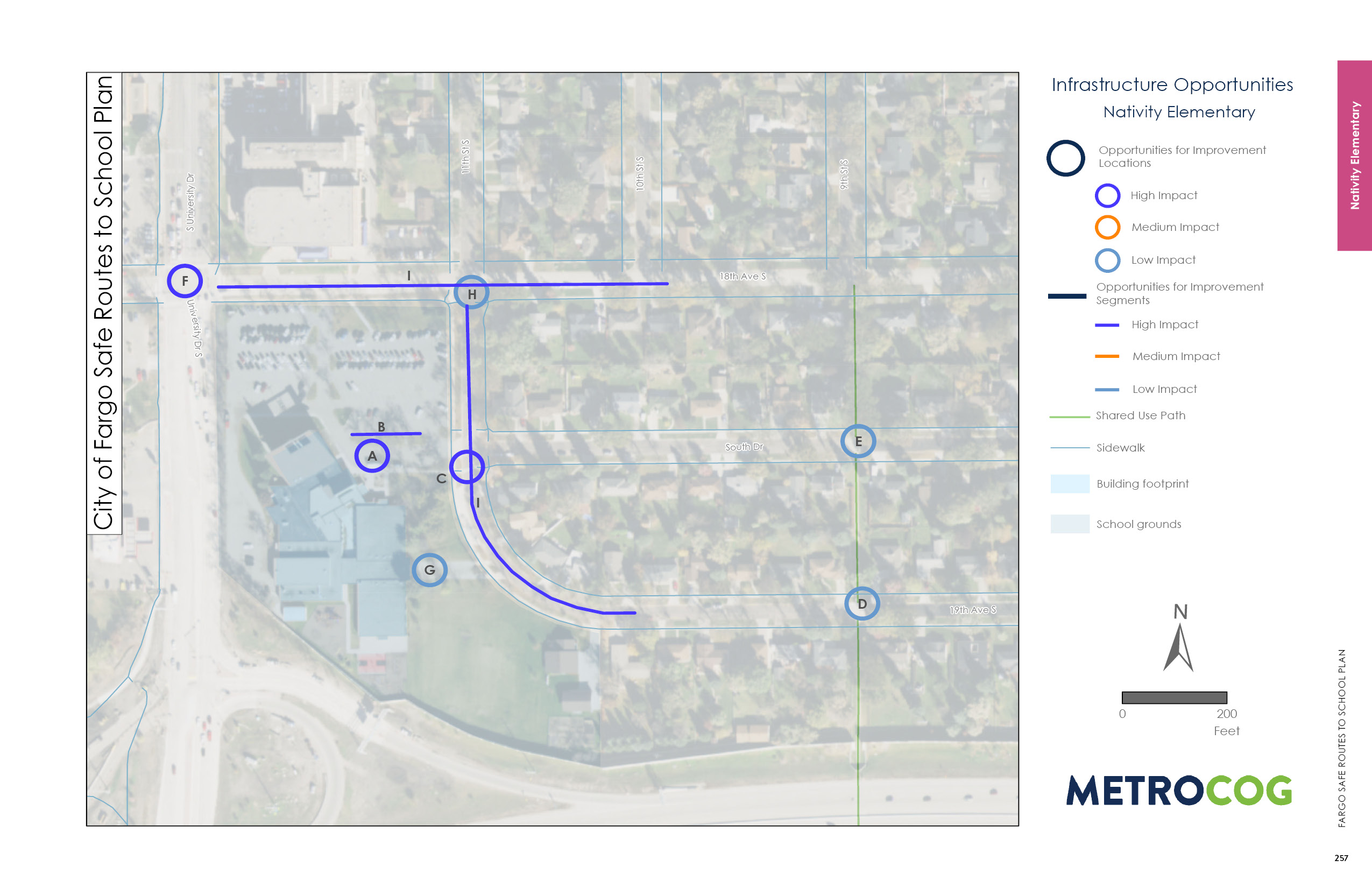 Opportunities for Improvement Map of Nativity Elementary