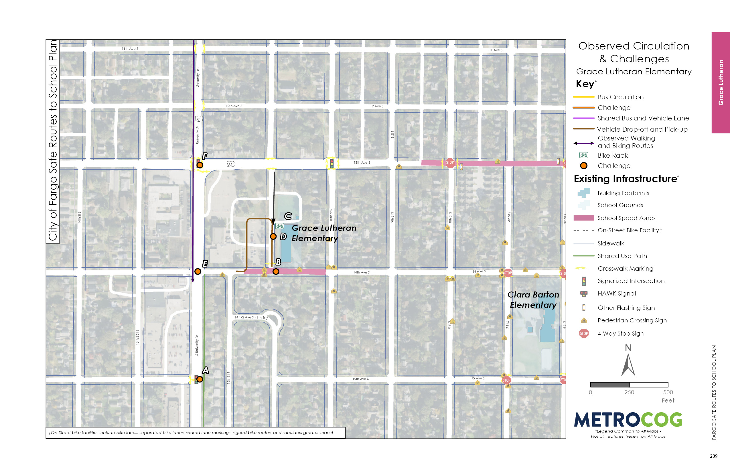 Circulation Challenges Map of Grace Lutheran