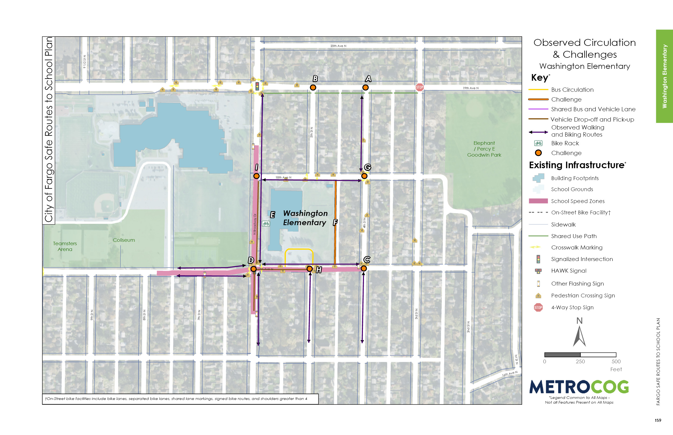Circulation Challenges Map of Washington Elementary