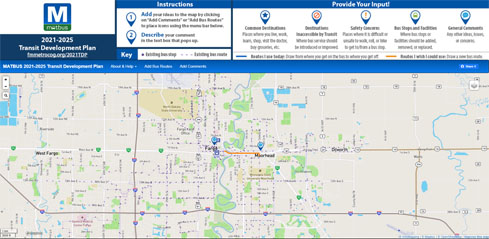 Interactive Comment Map